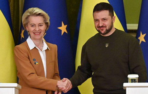 Фон дер Ляйєн обговорила з Зеленським мирні переговори та членство України в ЄС